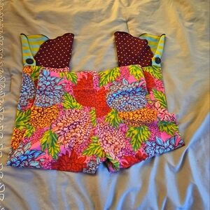 Size 8 MATILDA JANE Paint by Number Gallery Leggings Scrappies‎ Floral